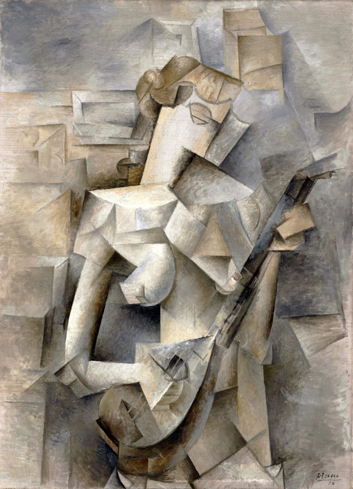 Pablo Picasso, Ragazza con mandolino (Fanny Tellier)